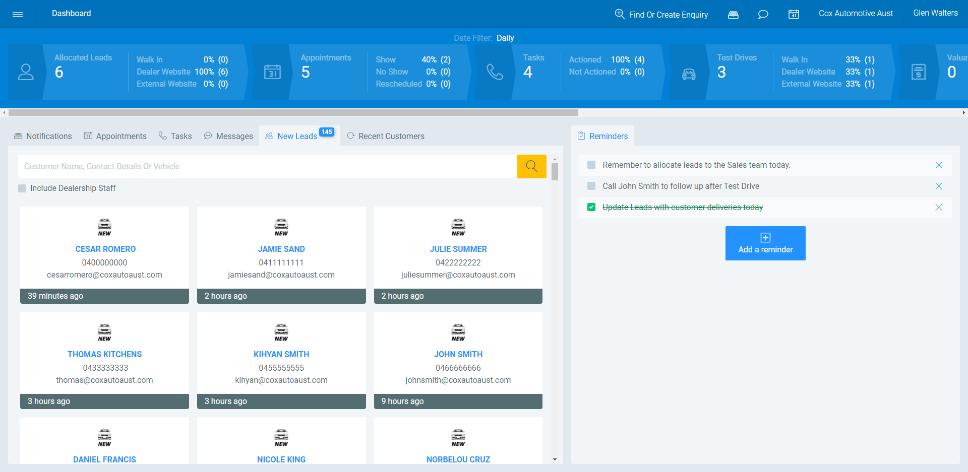 Auto Dealer CRM Software Cox Automotive